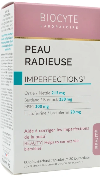 Зменшує запальні висипання на шкірі / Peau Radieuse / Biocyte купить
