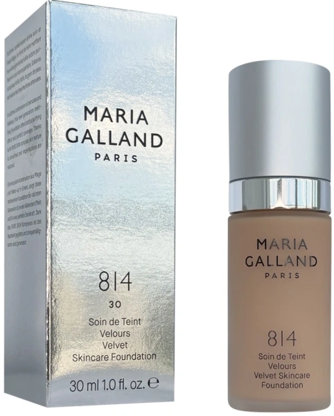 Матирующий тональный крем для жирной кожи / 814 VELVET SKINCARE FOUNDATION / Maria Galland Paris купить