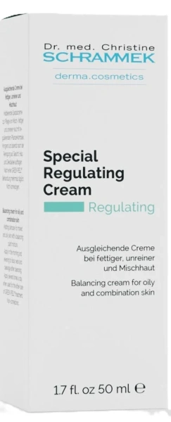 Балансирующий крем для жирной, проблемной и комбинированной кожи / Special Regulating Cream / Dr. Schrammek купить