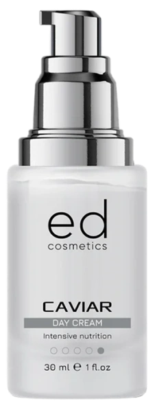 Денний крем для обличчя з екстрактом чорної ікри / CAVIAR DAY CREAM / ED Cosmetics