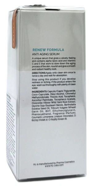 Сыворотка с бархатной текстурой для нормальной и сухой кожи / RENEW ANTI AGING SERUM / Holy Land купить