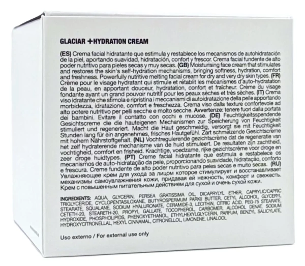 Крем для глибокого зволоження шкіри, шиї та декольте / Glaciar + Hydration Cream / S+|SUMMECOSMETICS купить