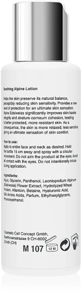 Тонік для сухої та чутливої шкіри / Soothing Alpine Lotion Dry Skin / MEDILUX