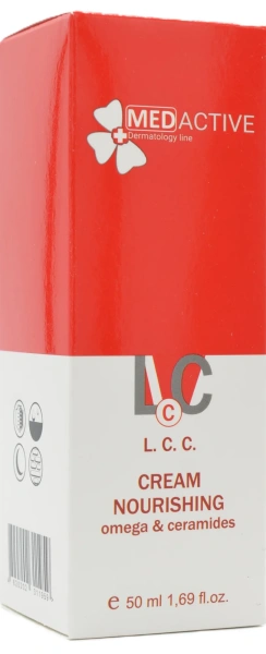 Ультраживильний крем з церамідами / L. C. C. CREAM NOURISHING omega & ceramides ph – 6,0 -7,0 /  Medactive купить