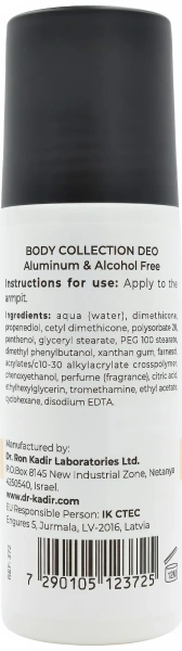 Шариковый дезодорант без алюминия / Deodorant Roll-On Aluminum Free / Dr.Kadir купить