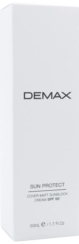 Солнцезащитный матирующий крем санблок с тоном SPF 50 / Demax купить