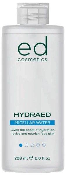 Зволожуюча міцелярна вода / HYDRAED MICELLAR WATER / ED Cosmetics