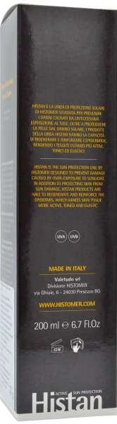 Спрей солнцезащитный SPF30 для лица тела / Active Protection Spray SPF30 / Histomer купить