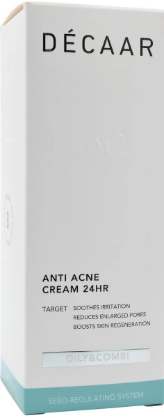 Крем анти-акне 24/7: швидке загоєння та зняття запалення / Anti Acne Cream 24hr / DECAAR купить