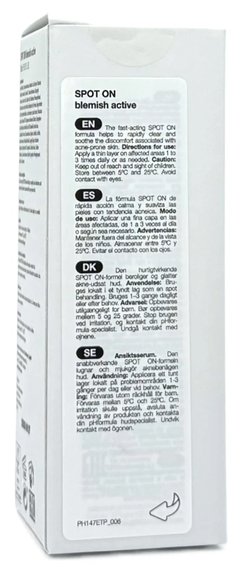 Крем проти висипання акне / A.C. spot-on blemish / pHformula купить