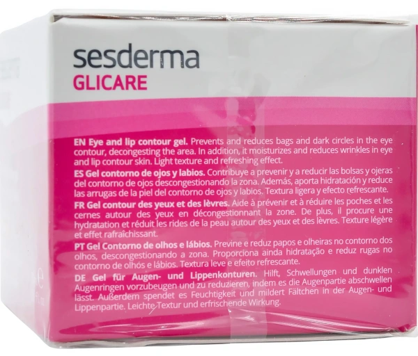 Гель-контур навколо очей і губ / GLICARE EYE AND LIP CONTOUR GEL / Sesderma купить