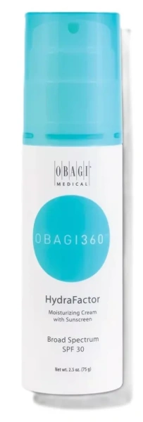 Зволожуючий сонцезахисний крем / Obagi360 HydraFactor Broad Spectrum SPF 30 / Obagi Medical