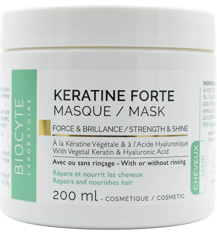 Маска для волосся з кератином / KERATINE FORTE MASQUE / Biocyte купить