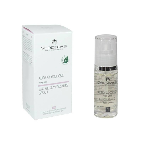 Оновлення шкіри з 20% гліколевої кислоти / Glycolic Acid 20% / Verdeoasi купить