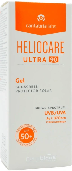 Солнцезащитный гель SPF90+ для комбинированной и жирной кожи Heliocare / HELIOCARE ULTRA GEL SPF90+ / Cantabria Labs купить
