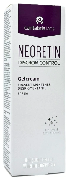 Осветляющий гель-крем для кожи с пигментацией SPF50 / Neoretin discrom control gelcream spf 50 / Cantabria Labs купить