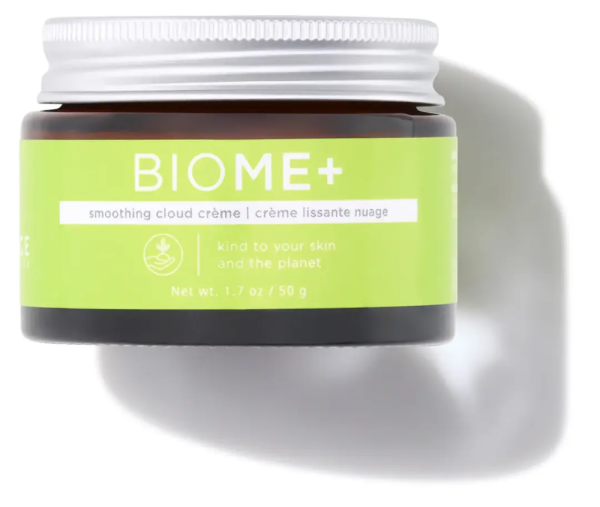 Зволожуючий крем-мус зі скваланом / Biome + Smoothing Cloud Cream / Image Skincare