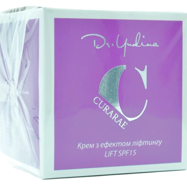 Крем з ефектом ліфтингу / Curarae Lift cream SPF15 / Dr. Yudina