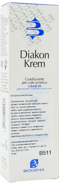 Крем проти акне / DIAKON KREM / Biogena купить
