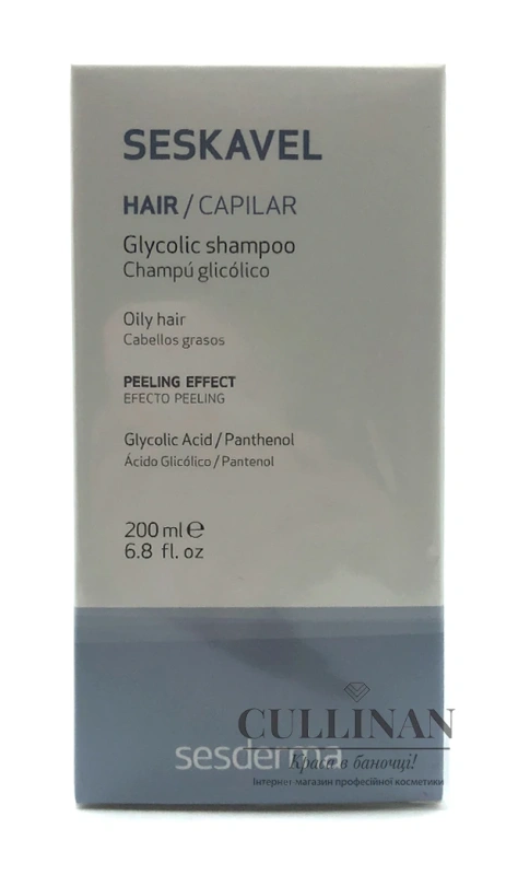 Шампунь с гликолевой кислотой / SESKAVEL GLYCOLIC SHAMPOO / Sesderma купить