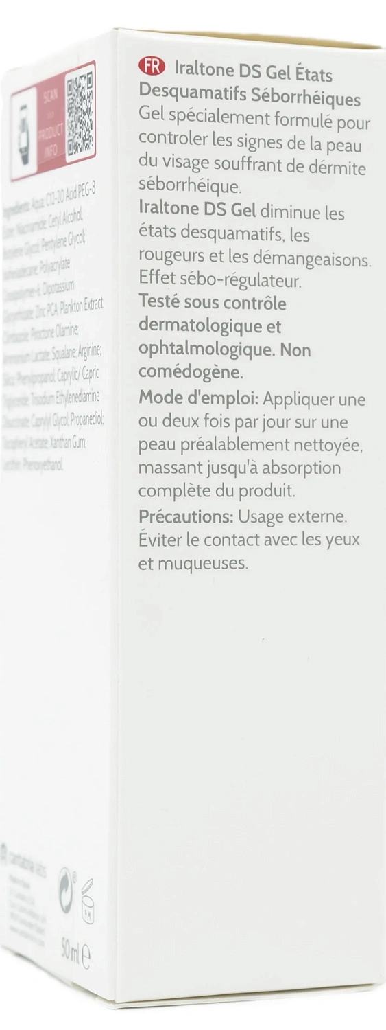 Лечебный гель против себореи / IRALTONE SD GEL / Cantabria labs