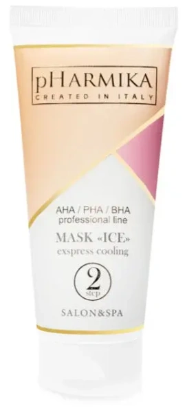 Охолоджуюча маска "Льод" крок 2 / MASK «ICE» exspress cooling Step 2 / pHarmika