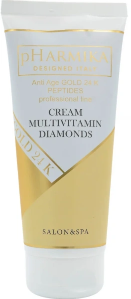 Мультивітамінний крем із діамантовою пудрою / Мultivitamin Cream with Diamonds / pHarmika