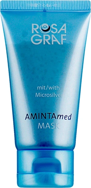 Анти-акне маска с микросеребром / AMINTA med MASK with Microsilver / Rosa Graf купить