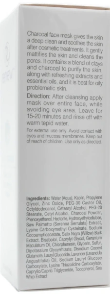 Успокаивающая маска на основе активированного угля / Charcoal Soothing Mask / Renew купить