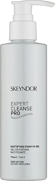 Матуючий гель, що піняється, для очищення / Expert Cleanse Pro – Mattifying Foam Gel / Skeyndor купить