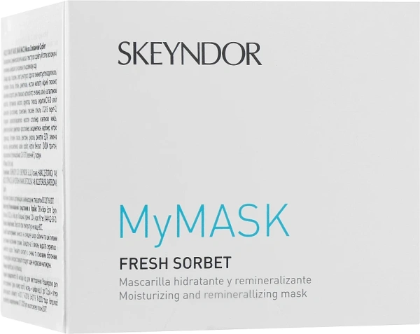 Минерализующая и увлажняющая маска Освежающий сорбет / MyMask Fresh Sorbet Mineralising and moisturising mask / Skeyndor купить