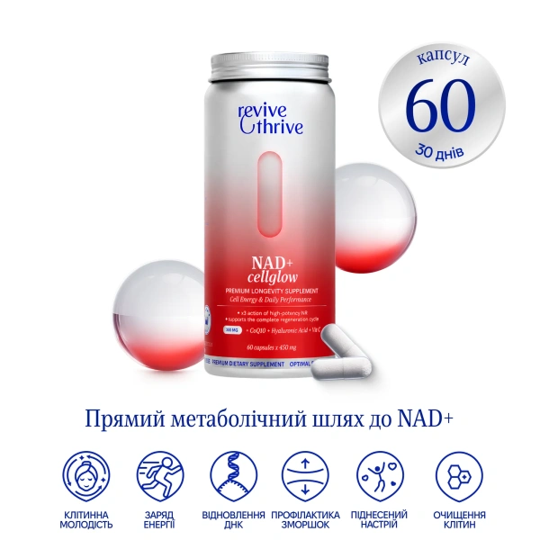 NAD+ cellglow – longevity-формула / Revive & Thrive купить
