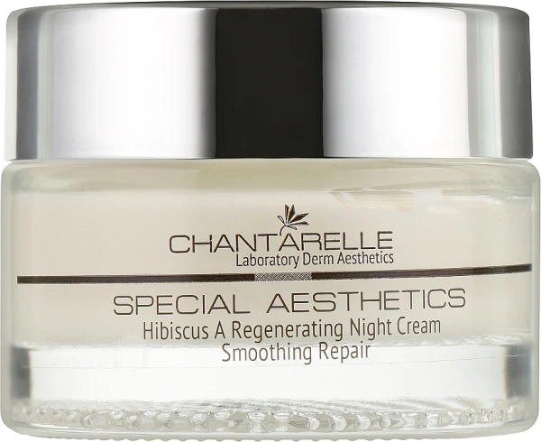 Регенерирующий ночной крем с маслом гибискуса и витамином А / Hibiscus A Regenerating Night Cream Smoothing Repair / Chantarelle купить