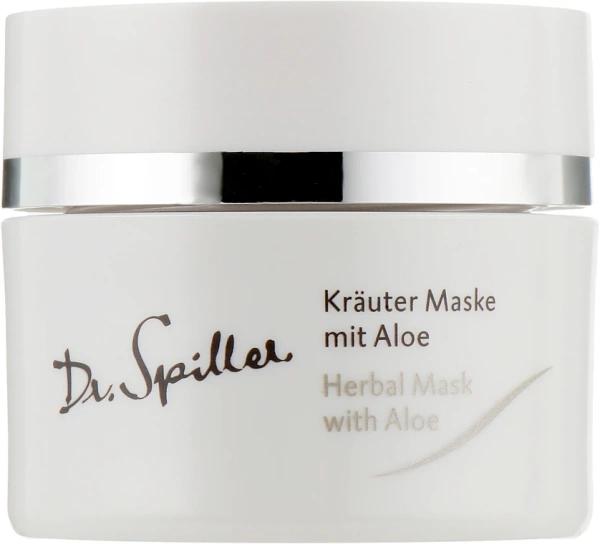 Травяная маска для проблемной кожи с Алоэ Вера / HERBAL MASK WITH ALOE / Dr. Spiller купить