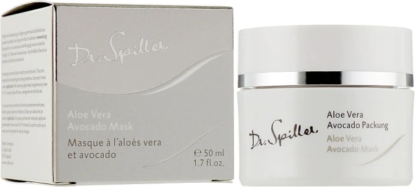 Маска з екстрактом Алое Віра і Авокадо / ALOE VERA AVOCADO MASK / Dr. Spiller