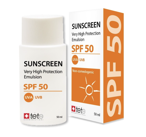 Сонцезахисна емульсія SPF50 / Sun protection emulsion SPF50 / Tete купить