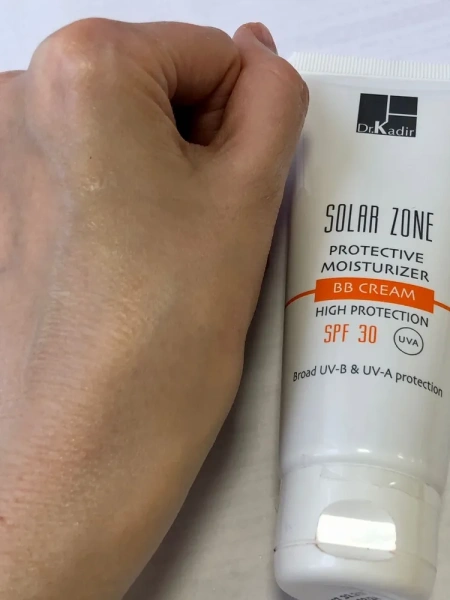 Солнцезащитный увлажняющий крем с тоном SPF30+ / Solar Zone moisturizing protective ВВ Сream SPF 30+ / Dr.Kadir купить