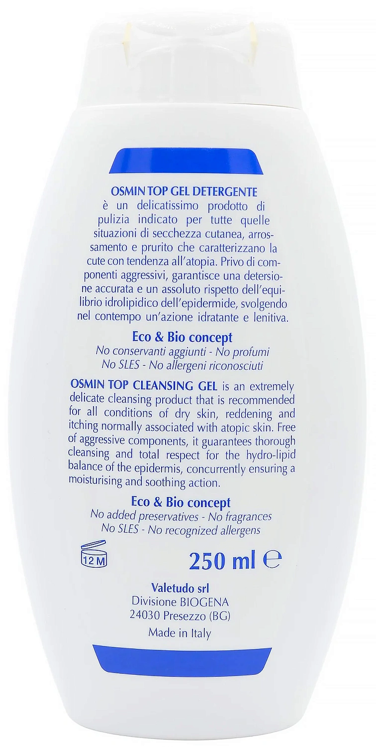 Гель очищающий деликатный / OSMIN TOP GEL Detergente / Biogena
