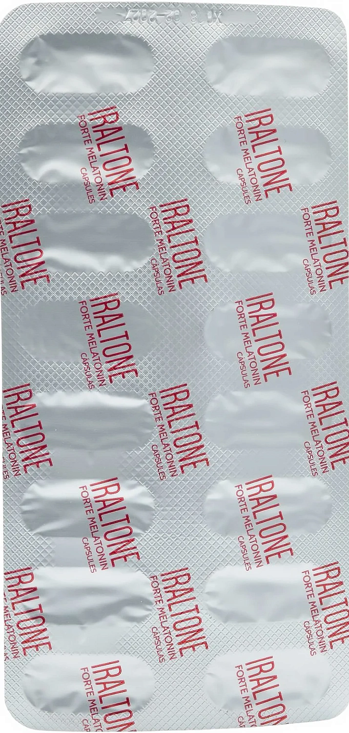 Капсули з мелатоніном для підтримки здоров’я волосся / IRALTONE FORTE MELATONIN / Cantabria Labs