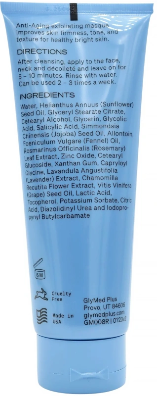 Омолаживающая маска-скраб с кислотами / Anti-Aging Exfoliant Masque / GlyMed Plus купить