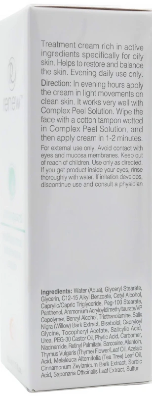 Мультифункциональный ночной крем для проблемной кожи / Multifunctional Accelerative Cream / Renew купить