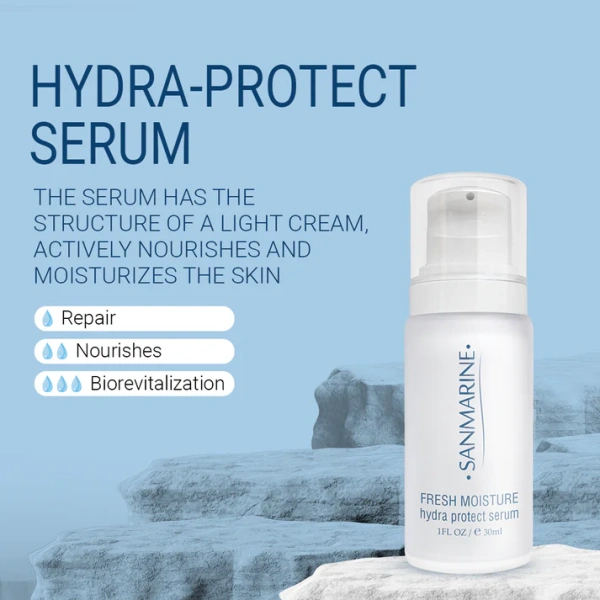 Вологозберігаюча сироватка / HYDRA-PROTECT SERUM / Sanmarine купить