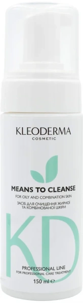 Піна для жирної та комбінованої шкіри / Cleanser For Oily And Combination Skin / KleoDerma