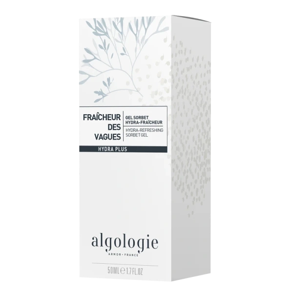 Освежающий и увлажняющий гель-сорбет для жирной кожи / Hydra-Refreshing Sorbet Gel / Algologie купить