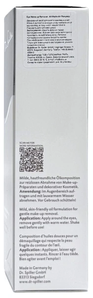 Двухфазное средство для снятия макияжа с глаз / Eye Make-up Remover / Dr. Spiller купить