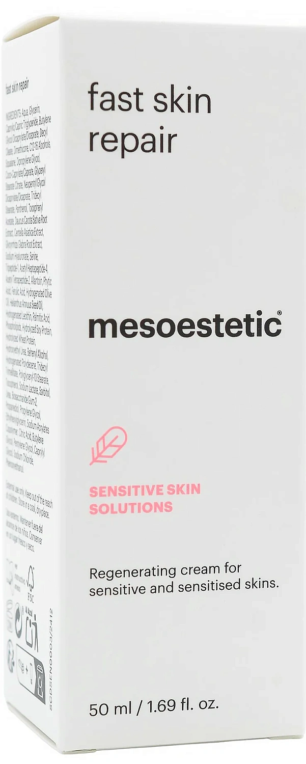 Крем восстанавливающий кожу после процедур / Post procedure fast skin repair / Mesoestetic