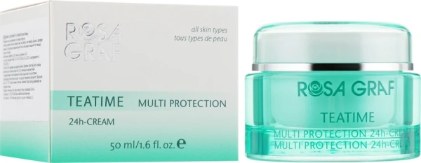 Крем із екстрактом зеленого чаю/ TEATIME MULTI PROTECTION 24h-CREAM / Rosa Graf купить