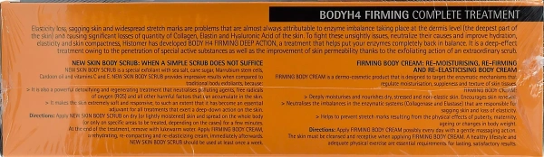 Набір Комплектний зміцнюючий догляд / BODY H4 Regenerating Kit / Histomer купить