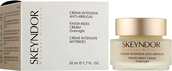 Інтенсивний нічний крем від зморшок / Natural defence finish rides cream overnight / Skeyndor купить
