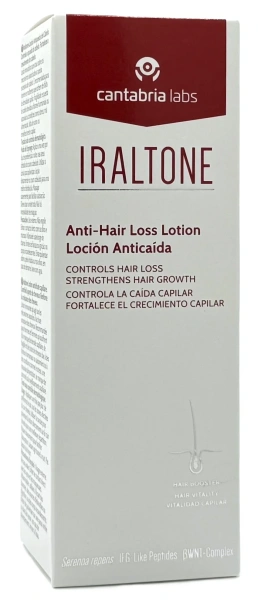 Лосьйон проти випадіння волосся / IRALTONE Anti-hair Loss Lotion / Cantabria labs купить